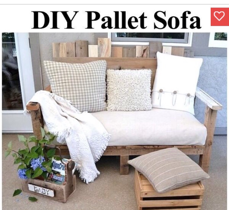 Diy Pallet Sofa By Jo Musely