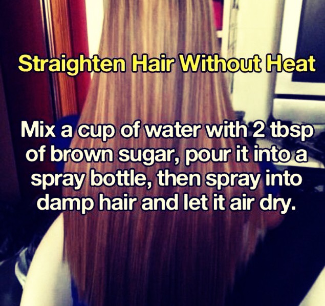 How to Get Heatlesss Straight Hair! 💁🏻