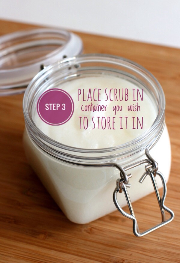 DIY Soothing Coconut Oil Epsom Salt Scrub! you definitely want this