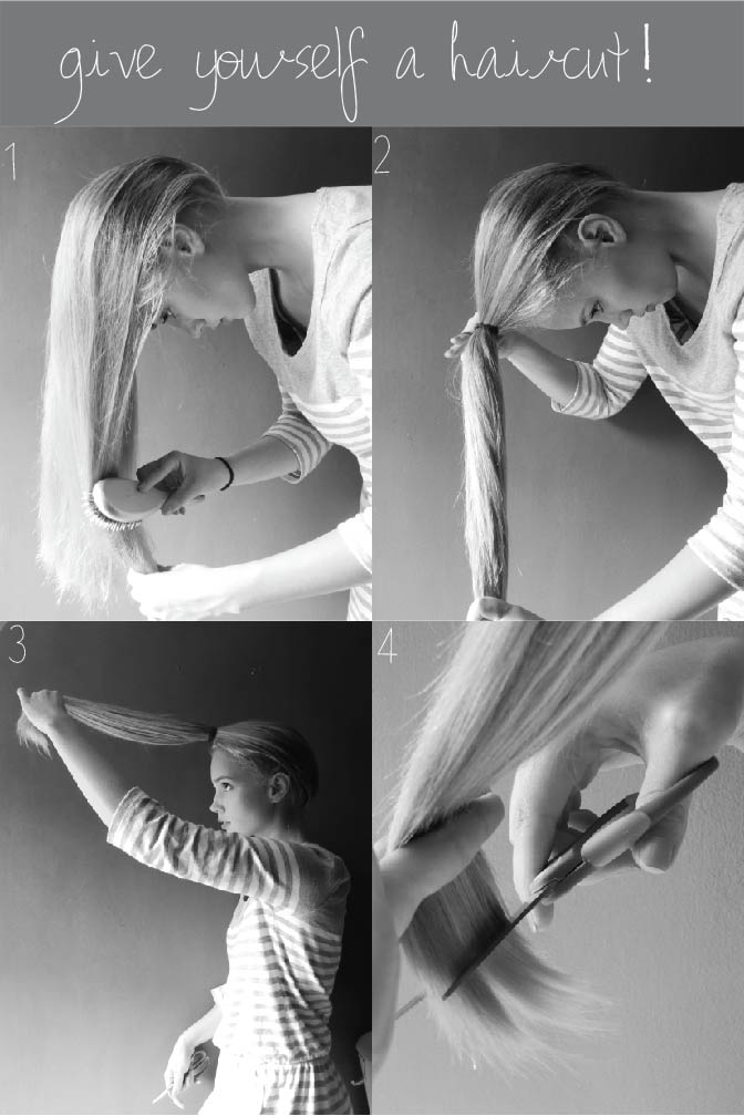 How To Cut Your Own Hair By Georgette Musely