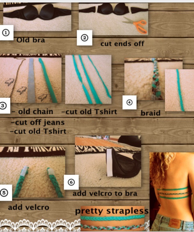 DIY Fancy Backstrap Bra... Perfect For Backless Tops - Musely