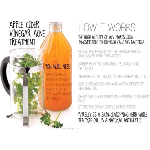 Apple Cider Vinegar Acne Treatment Musely