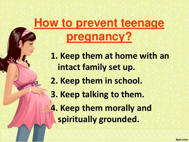 Prevention teen pregnancy teens