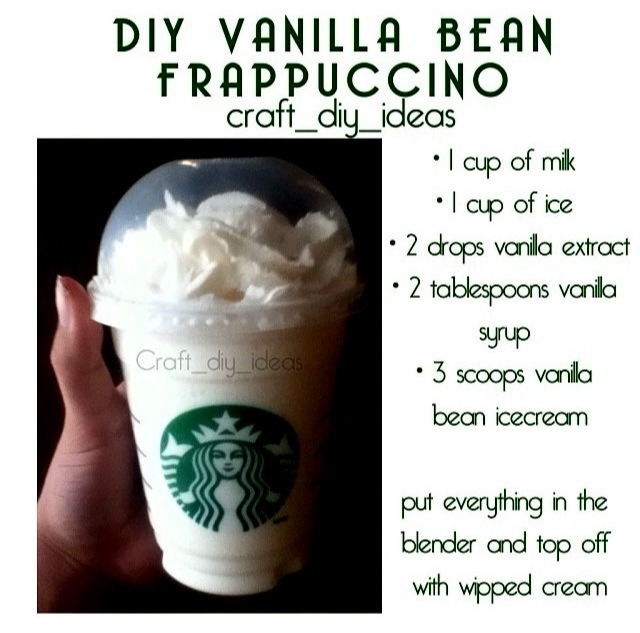 Vanilla Frappuccino Recipe No Ice Cream Dandk Organizer