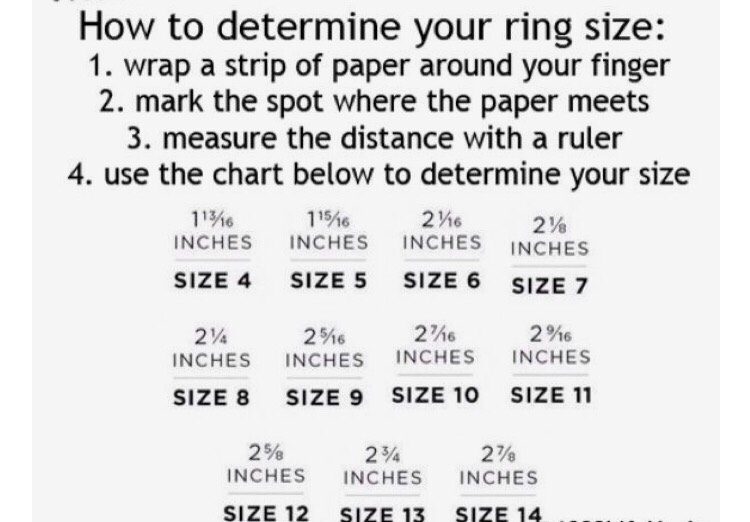 How To Determine Your Ring Size Musely