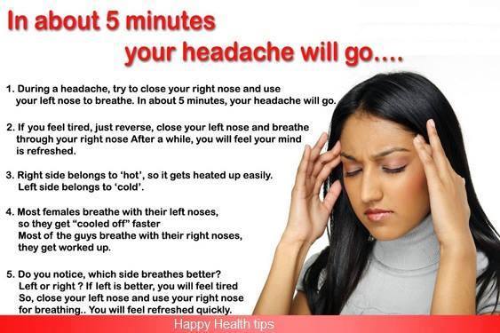 Ways to get rid of headaches - Musely