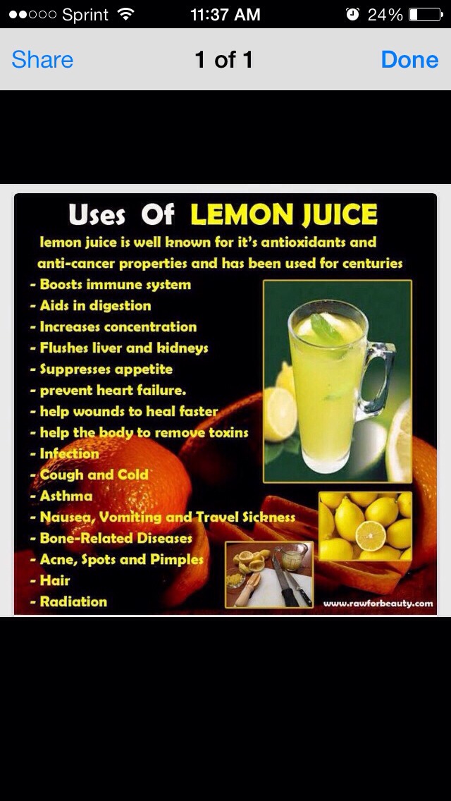 Uses Of Lemon Juice. Musely