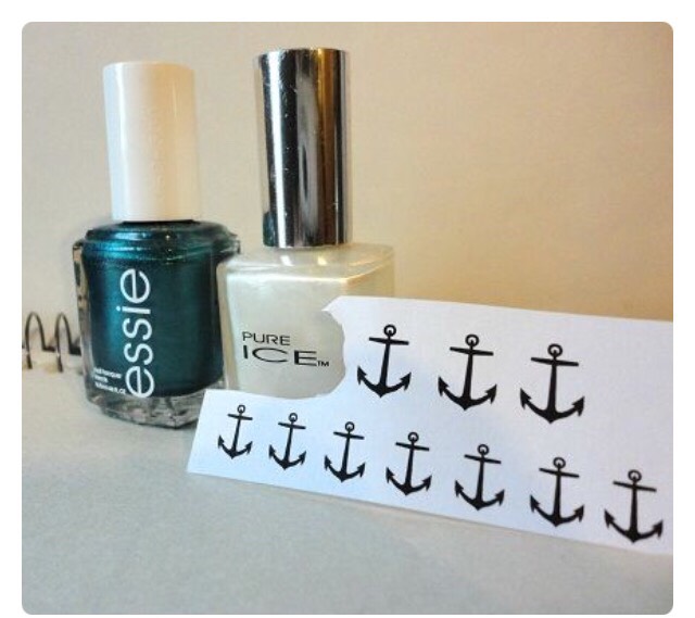 How To Put A Design On Your Nail With Only Using A Printer Cotton Ball 