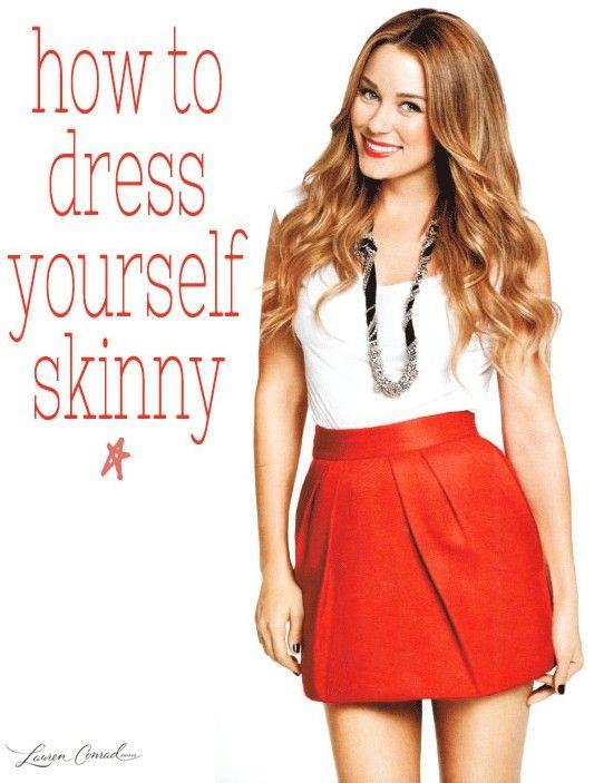 How To Dress Yourself Skinny ! Musely