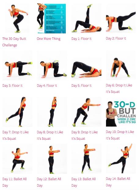 The 30 Day Butt Challenge That Seriously Sculpts Your Booty Each