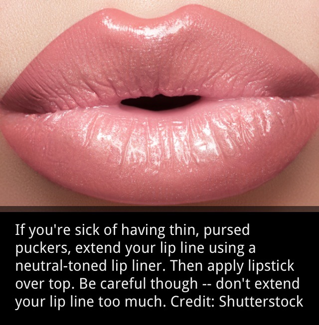 how to make lips smaller