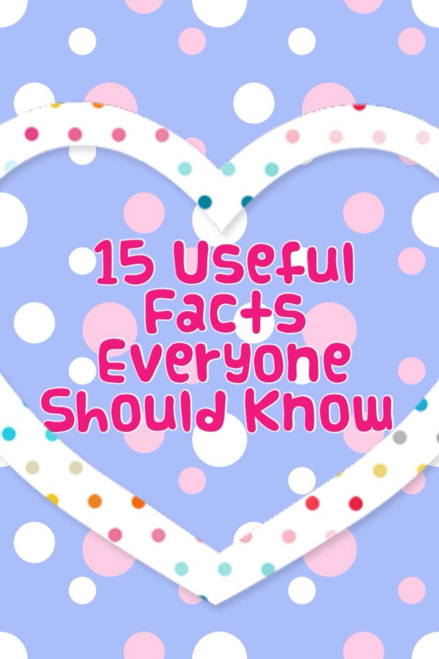 15 Useful Facts Everyone Should Know Musely 15 useful facts everyone should know musely