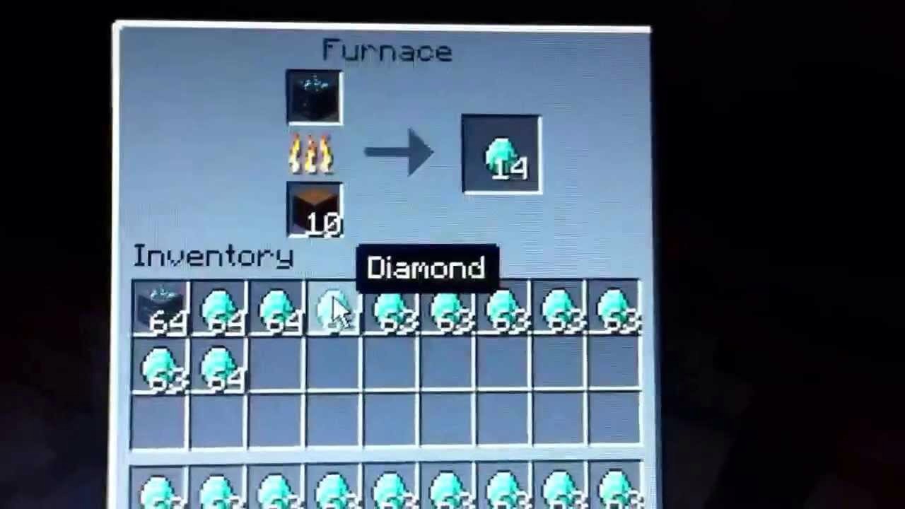 U Can Smelt Diamonds To Make Diamond Ores Musely
