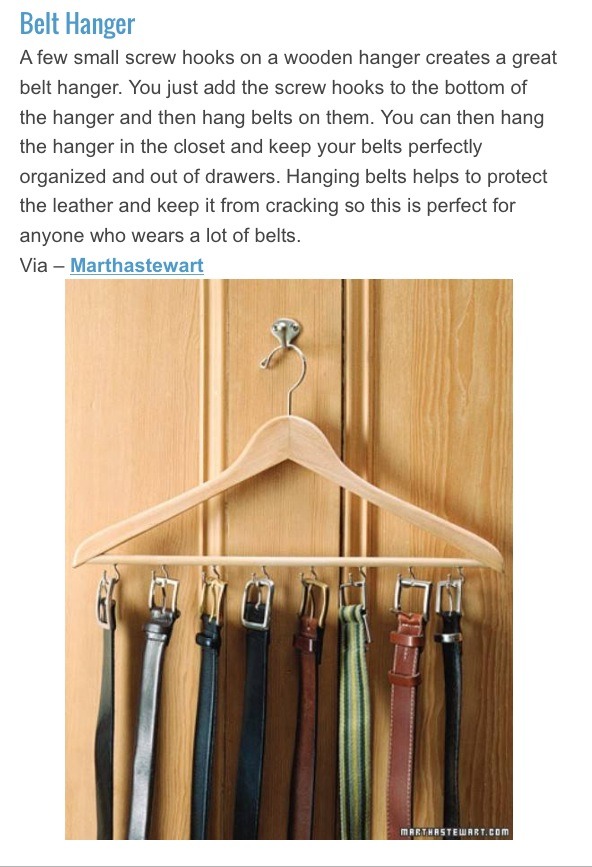 20 Creative Ways To Organize And Decorate With Hangers Musely