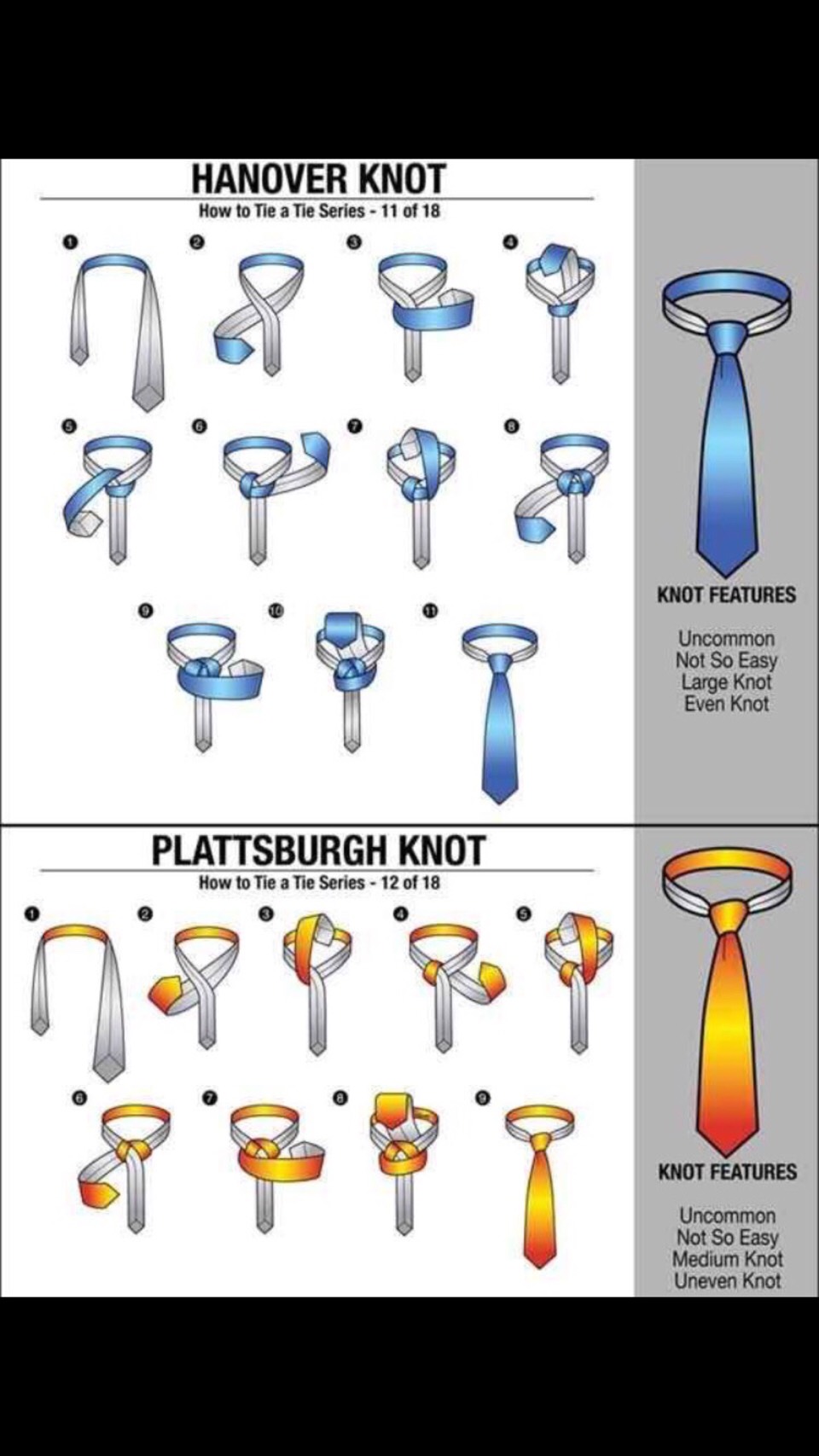 18 Ways To Tie A Necktie Musely