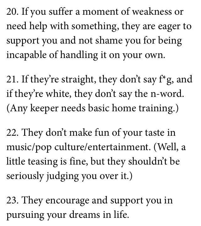 13 signs youre dating a keeper Surely, you'd want to know what things make you boyfriend material, right and picked out 15 of the top signs that women agree makes you a certified keeper 13 he does things 'just because' without an ulterior motive. 13 signs youre dating a keeper Surely, you'd want to know what things make you boyfriend material, right and picked out 15 of the top signs that women agree makes you a certified keeper 13 he does things 'just because' without an ulterior motive.