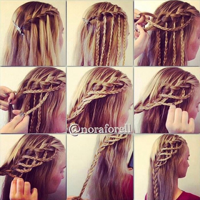 4 Different Hair Braided For Long And Medium Length Plz For