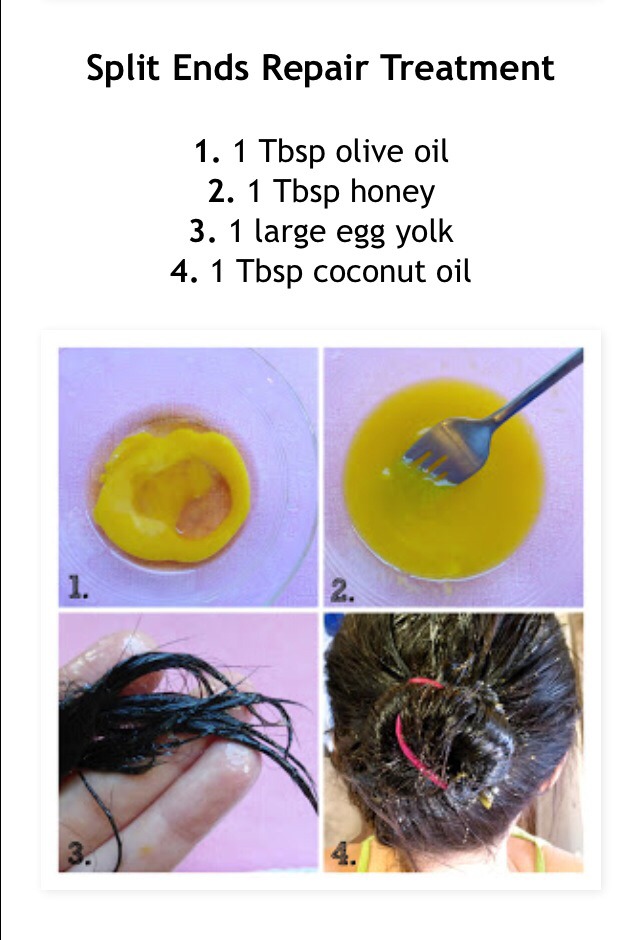 Dry Damaged Hair And Split Ends Repair Treatment👌 Musely