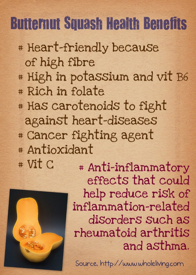 Health Benefits Of Butternut Squash Musely