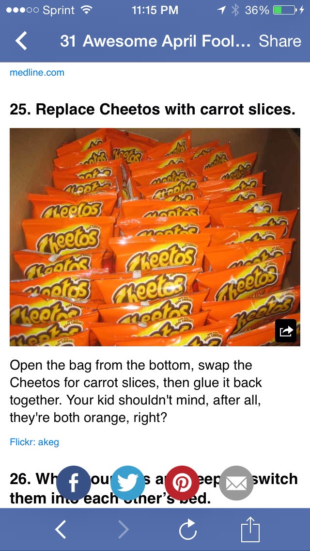 April Fools Jokes To Play On Kids Musely