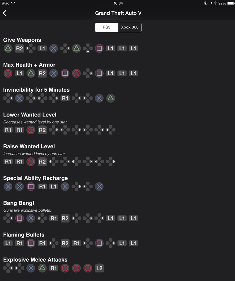 All Gta 5 Story Cheats Xbox 360 And PS3 Musely
