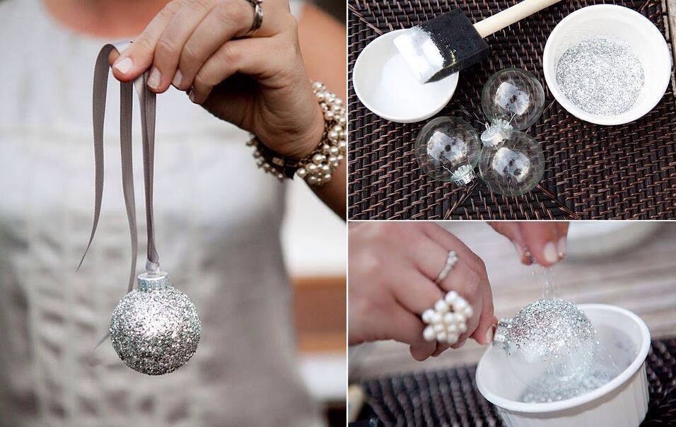 На какой клей приклеить блестки к пенопласту - фото