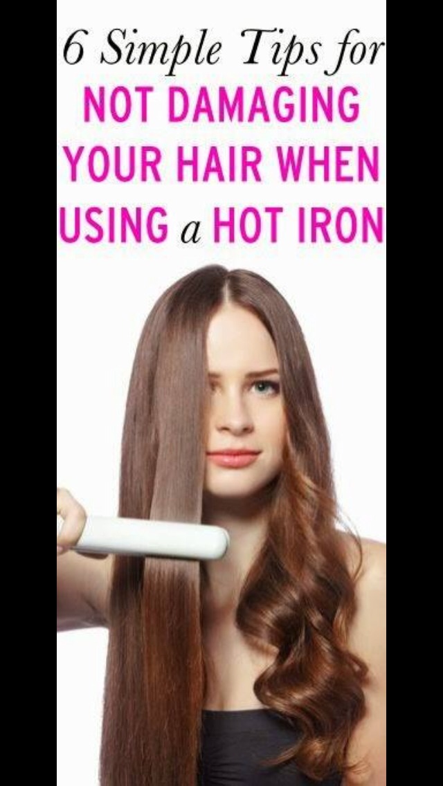 6 Simple Tips for Not Damaging Your Hair When Using a Hot Iron Musely