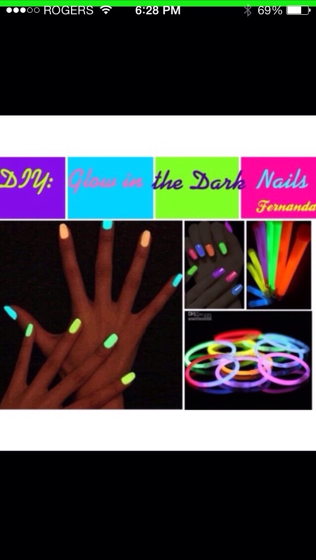 GLOW IN THE DARK NAIL POLISH MUST TRY Musely