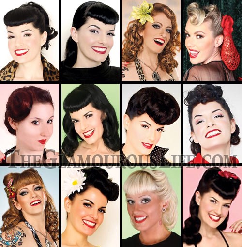 Rockabilly Hairstyles For Men And Women By Danielle Organ Musely