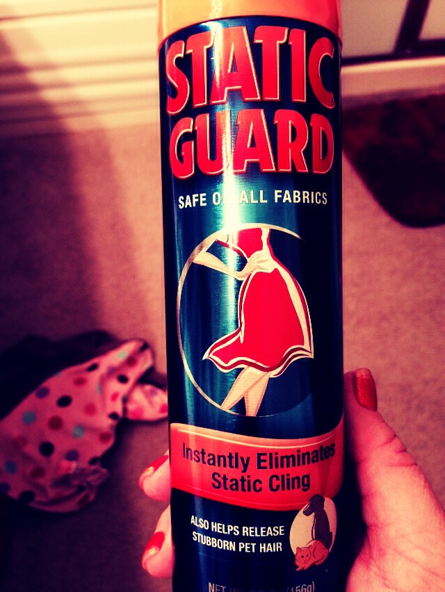 Spray Static Guard On Your Hair Brush To Keep Your Hair Static