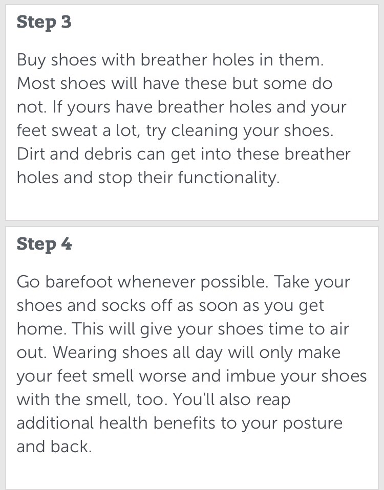 How To Cure Smelly Feet Musely