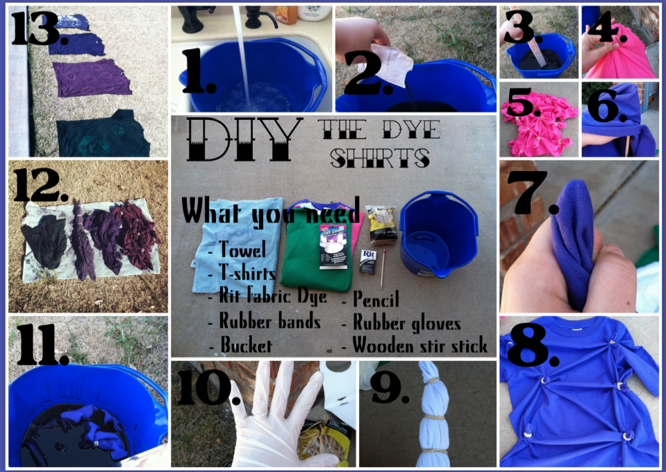 Amazing Ways To Tie And Dye Your Shirts - Musely