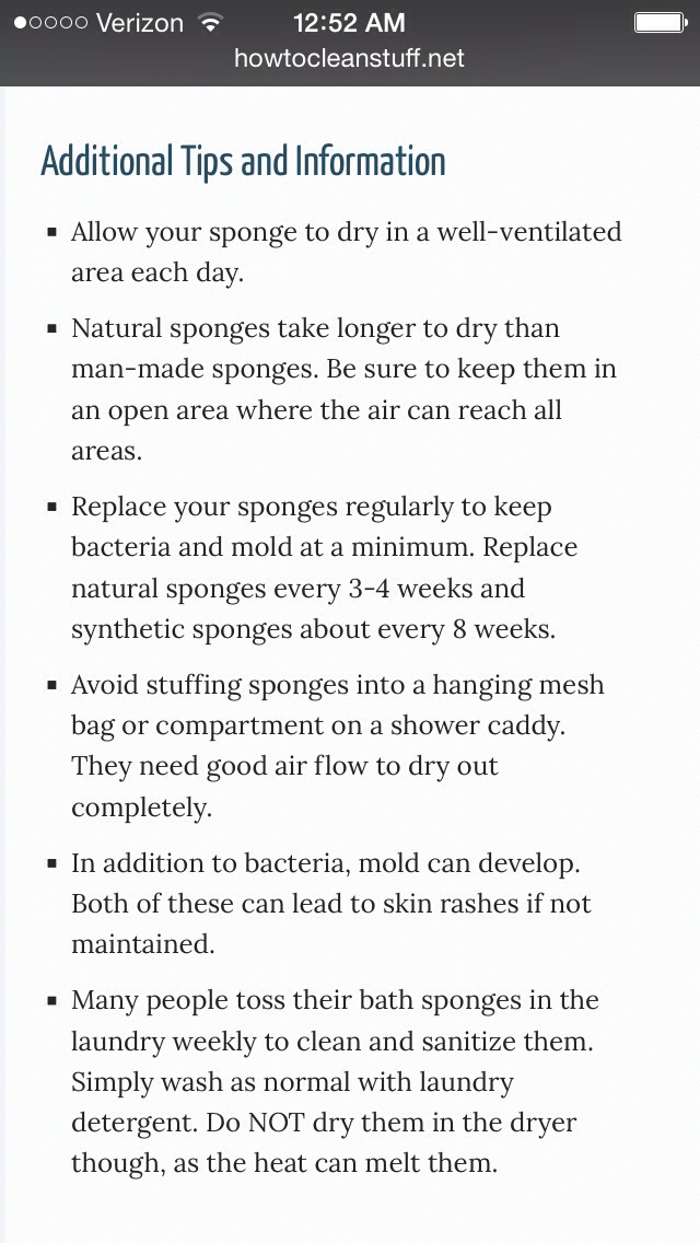 How To Disinfect Shower Loofa! Musely