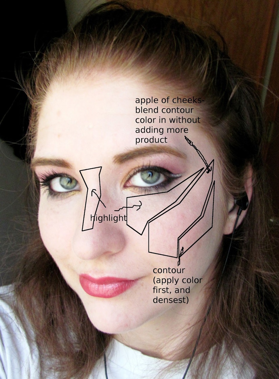 redefining the face how to apply blush where to contour and where where to highlight