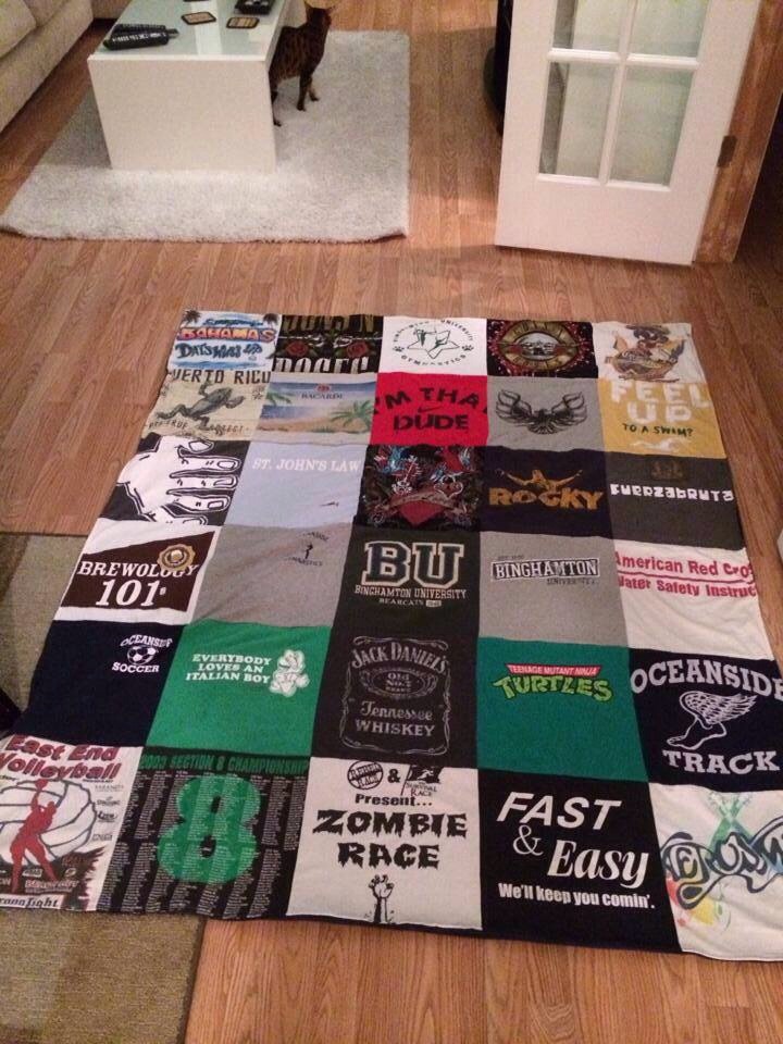 Blanket Made Of Shirts at Susan Wells blog