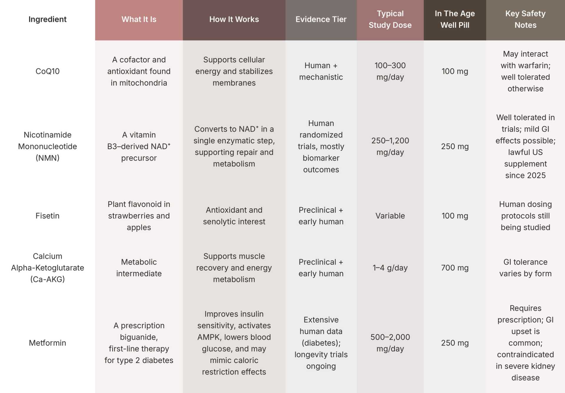 Longevity Pills: What They Are, the Evidence, and How Musely’s Age Well Pill Fits