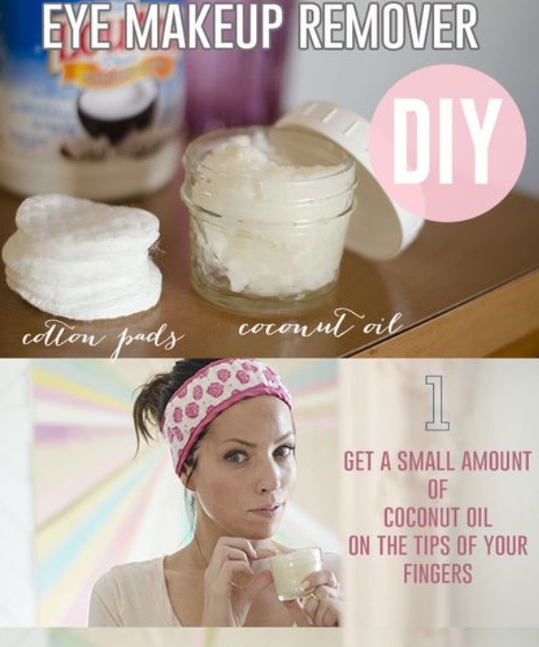 Coconut Oil. Eye Makeup Remover!!! Musely