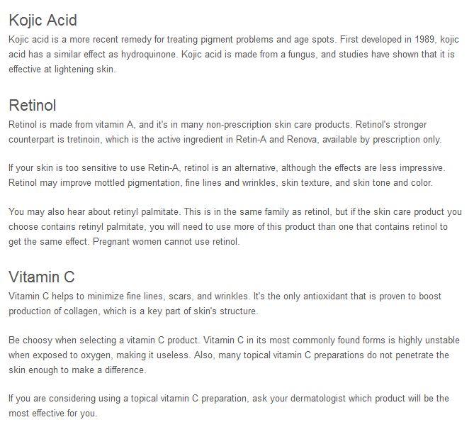 Understanding Skin Care Products What Do Those