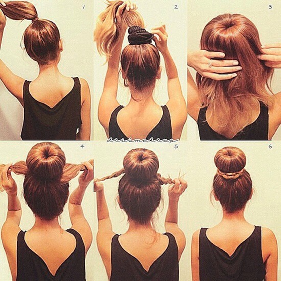 Massive Ballet Bun With Braid By Sophie Stewart Musely
