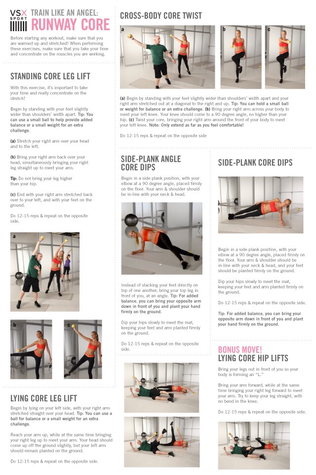 Victoria's Secret Angel Workouts - Musely