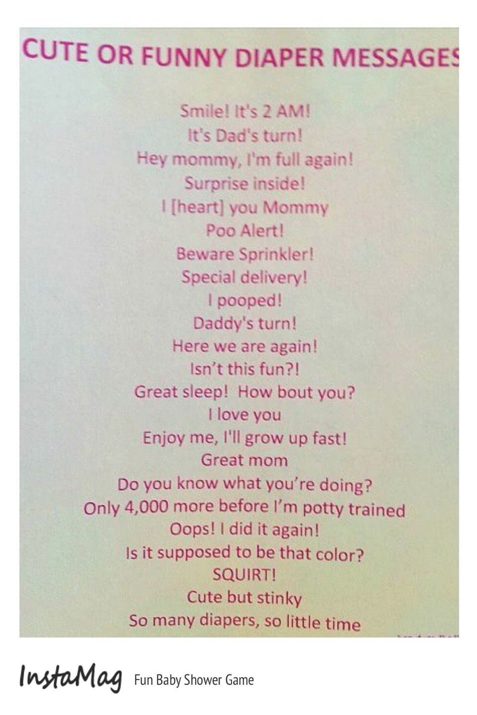 Fun Creative Baby Shower Idea By Linxma B Musely