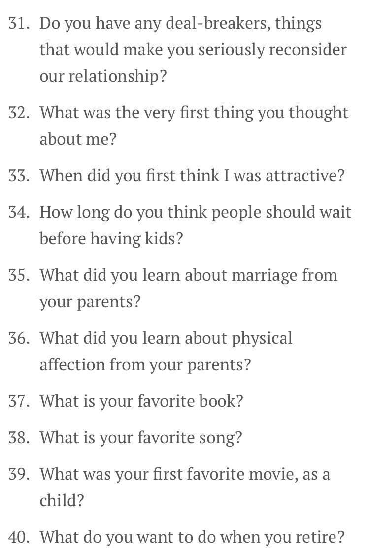 random questions to ask a guy you re dating