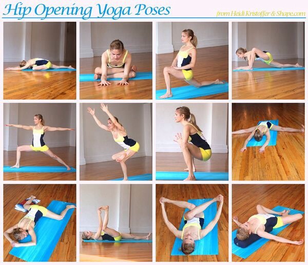 Hip Opening Yoga Poses!!! - Musely