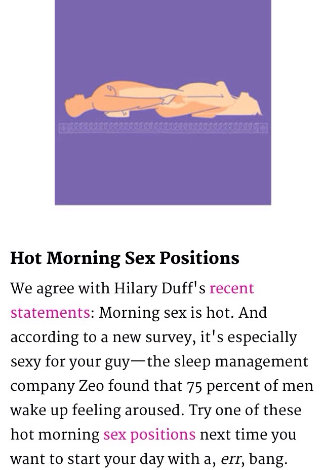 Morning Sex Positions Morning Sex Positions