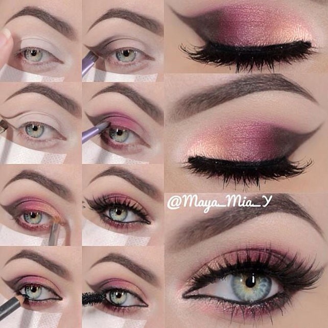 Pretty Pink Eyeshadow Tutorial Musely