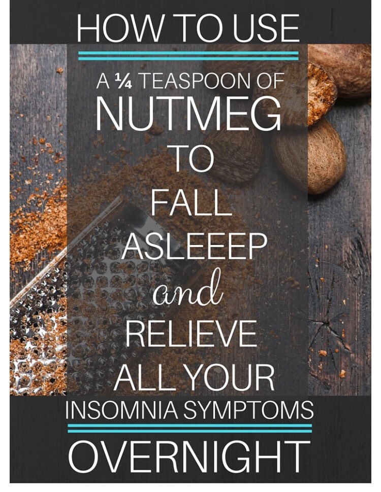 How To Use Nutmeg For Insomnia Musely