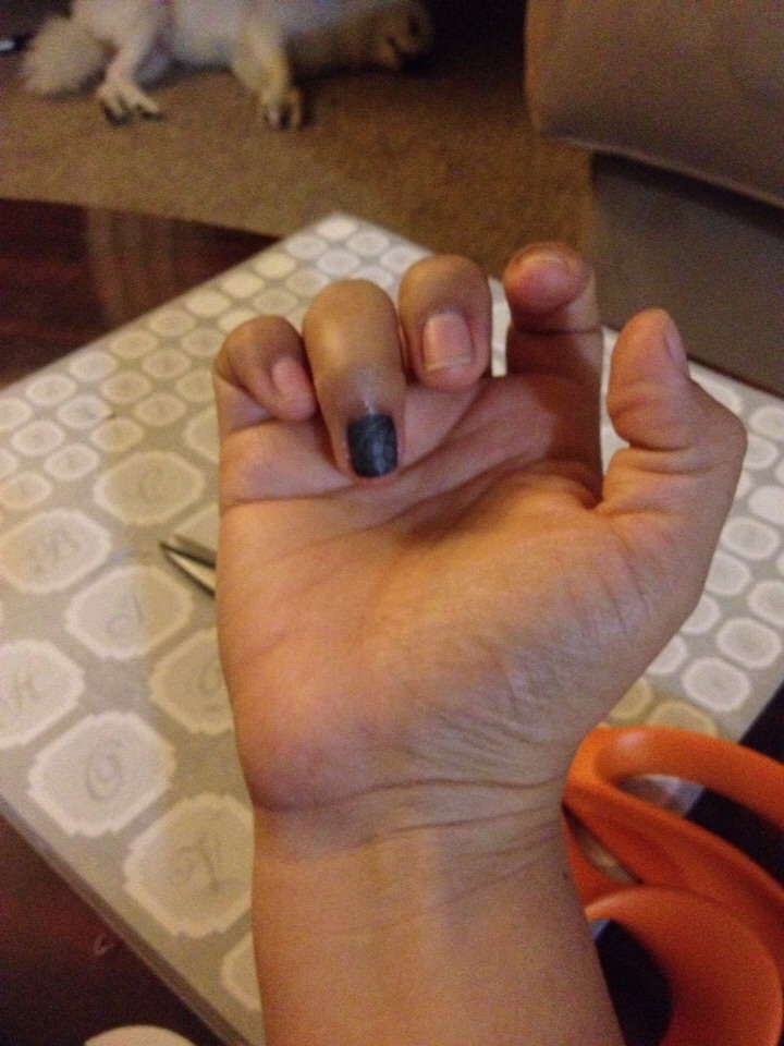 Unique DIY Scrapbook Paper & Mod Podge Nails Musely