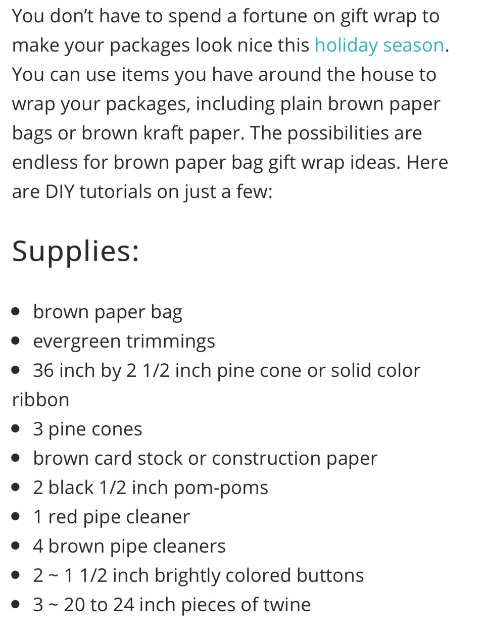 DIY BROWN PAPER BAG WRAPPING IDEAS Musely