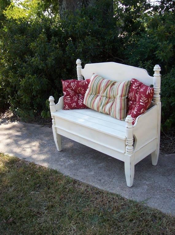 Turn An Old Headboard Into A Bench Musely
