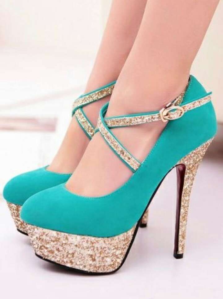 39 Beautiful Turquoise Shoes For Spring! Musely